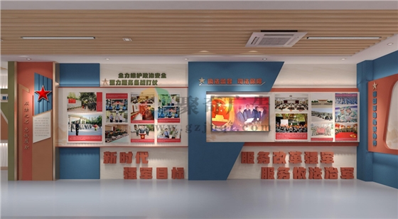 黨建展廳設(shè)計風格