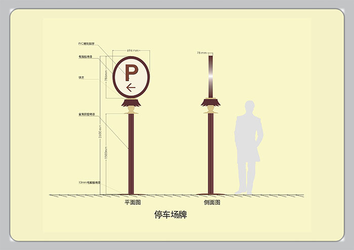 標(biāo)識(shí)導(dǎo)視設(shè)計(jì)-停車場(chǎng)牌|聚奇廣告